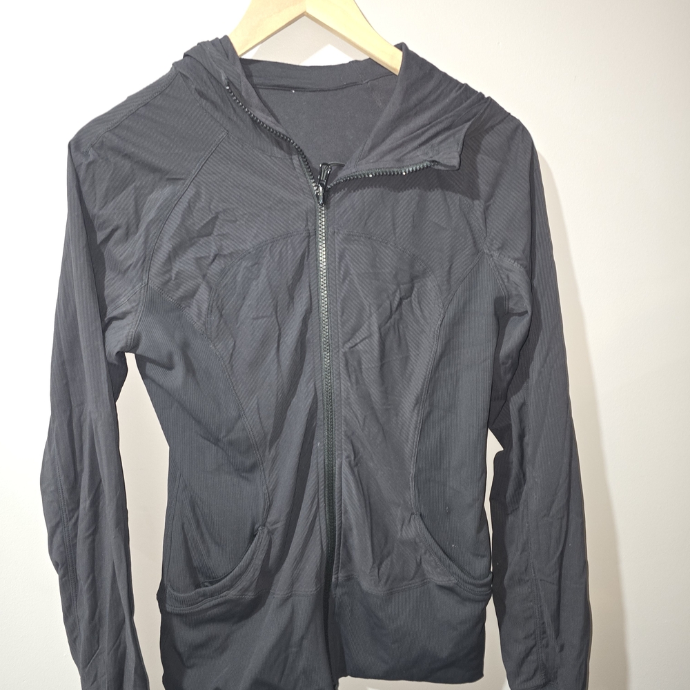 Lululemon Black Reversible Hooded Jacket